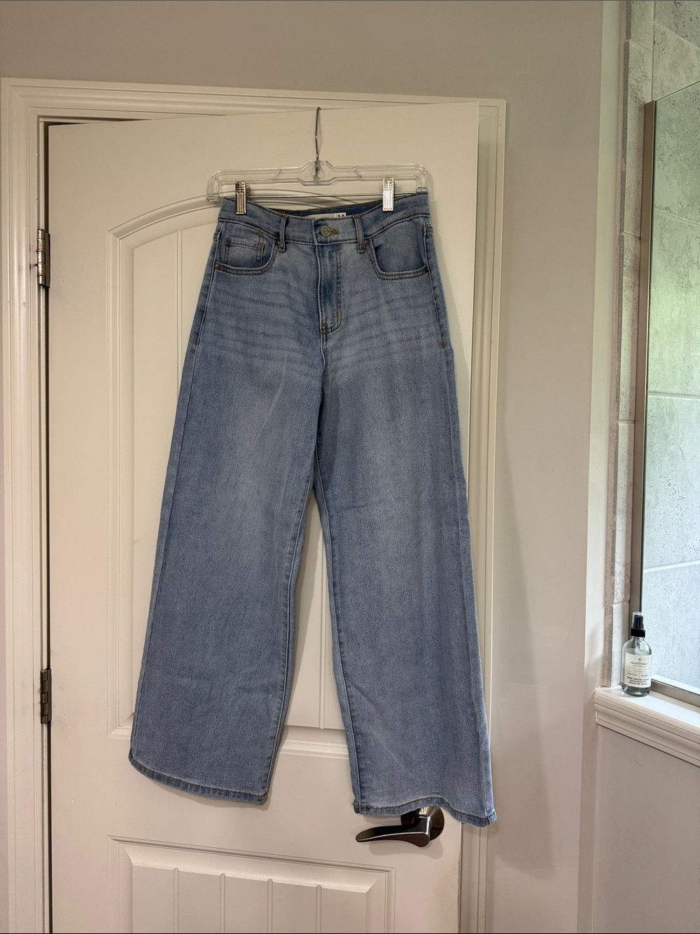 Levi Strauss Light Blue Wide-Leg Baggy Girl’s Jeans